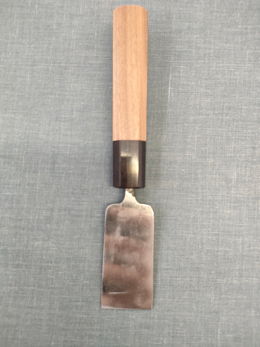 Yosimitu Kajiya | Leather Knife | Aogami Super | Walnut