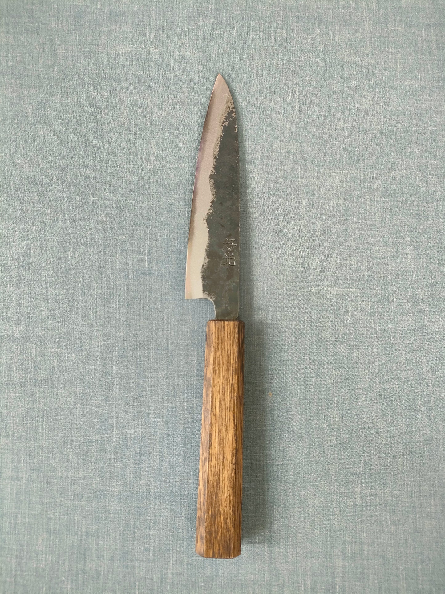 Yosimitu Kajiya | Petty 140mm | Shirogami 2 | Dark Oak