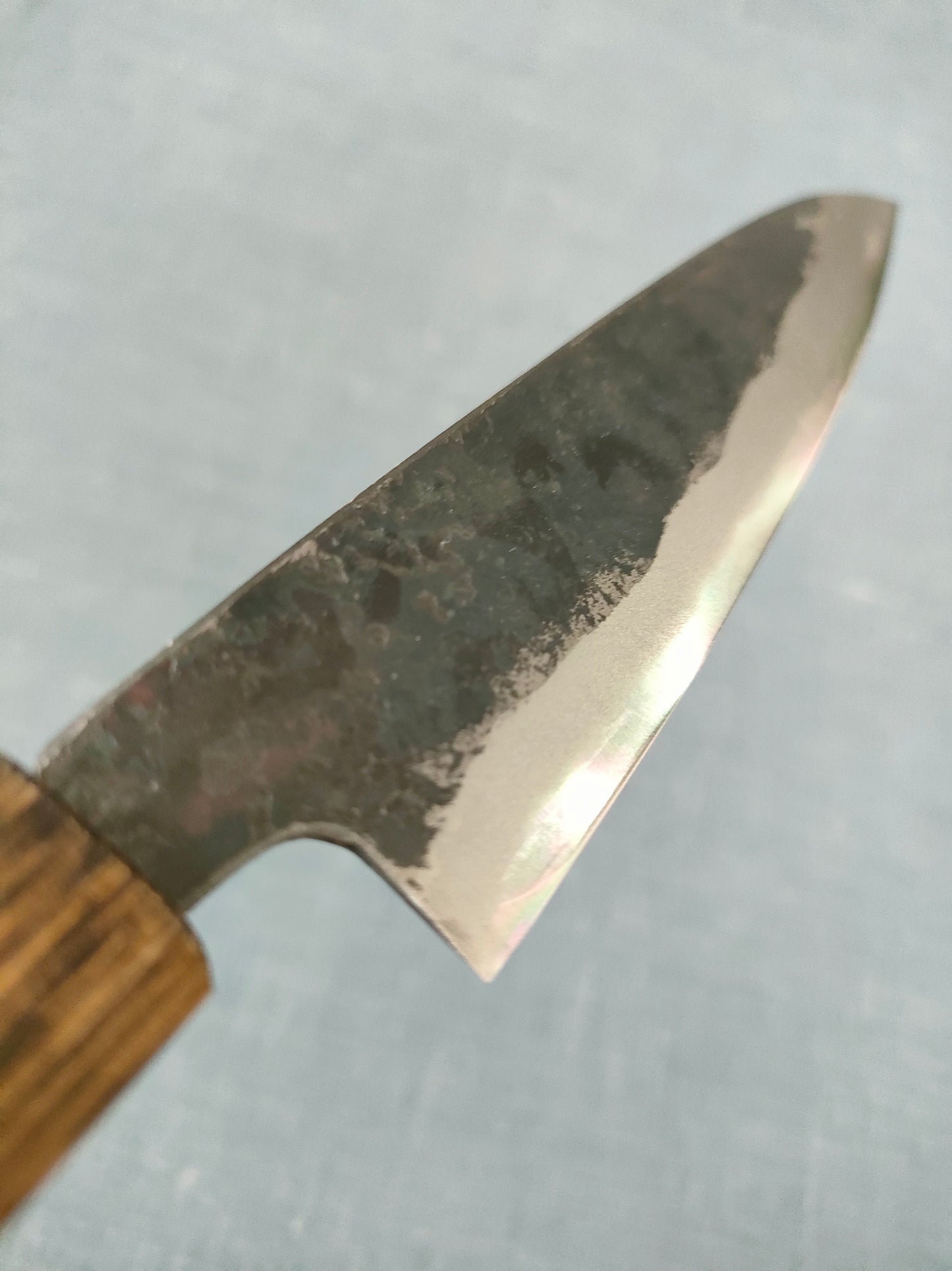 Yosimitu Kajiya | Petty 140mm | Shirogami 2 | Dark Oak