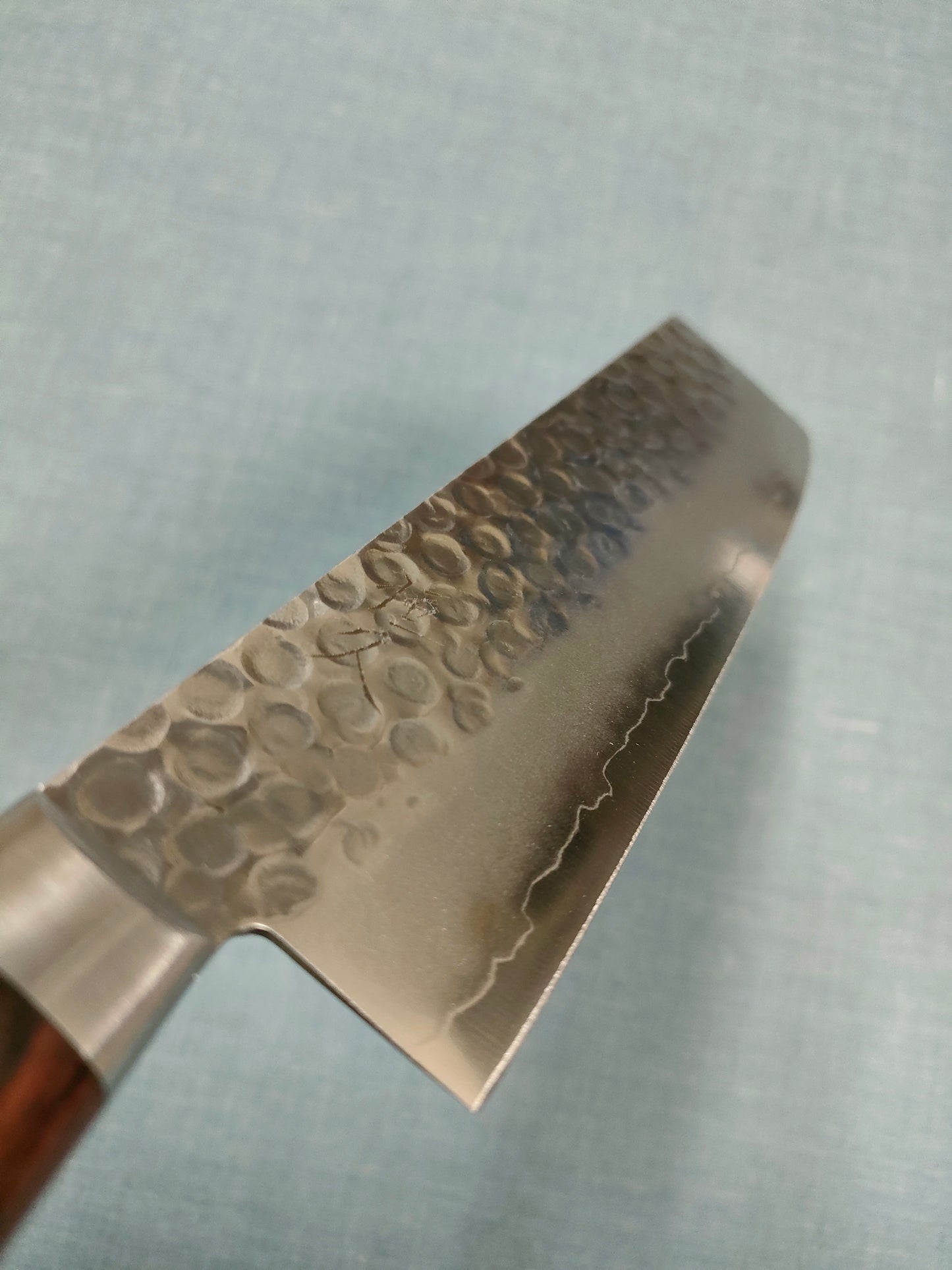 Tsunehisa | Nakiri 160mm | Swedish Steel | Brown Pakka