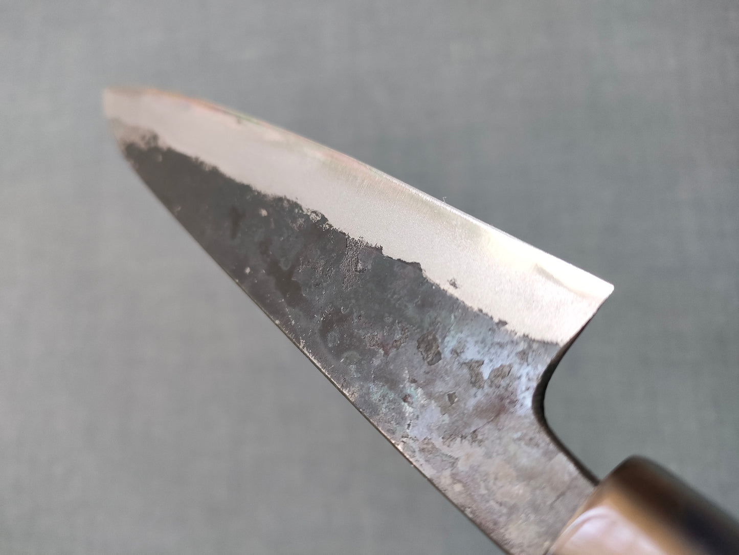 Yosimitu Kajiya | Petty 139mm | Shirogami 2 | Quince & Horn