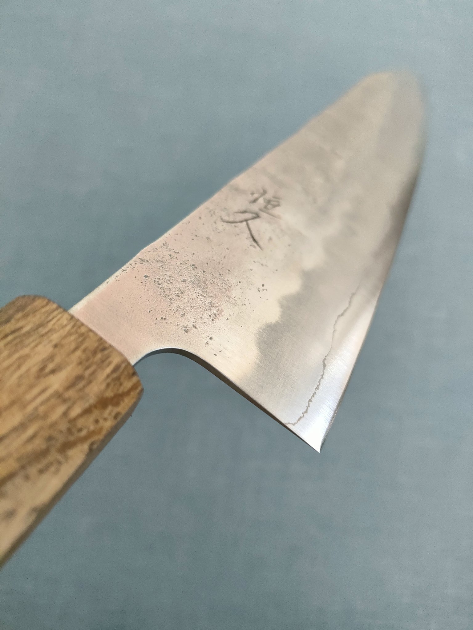 Tsunehisa  Gyuto 240mm Ginsan 3 Dark Oak