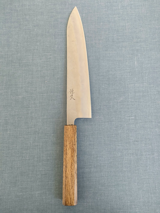 Tsunehisa  Gyuto 240mm Ginsan 3 Dark Oak