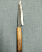 Yosimitu Kajiya Petty 135mm Shirogami 2 Oak Yaki