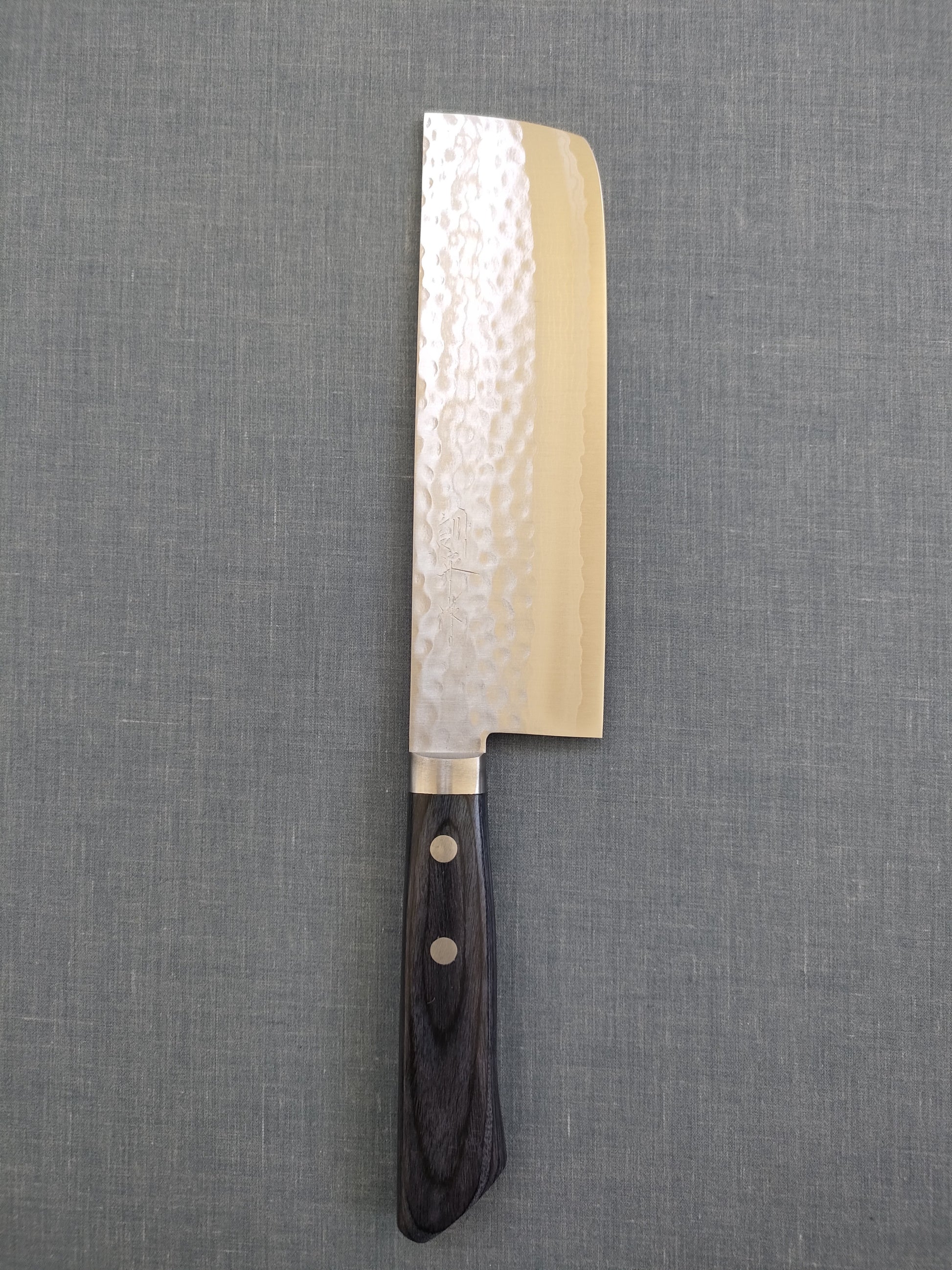 Masutani | Kokuryu | Nakiri 170mm | VG10 Damascus | Blue Pakka