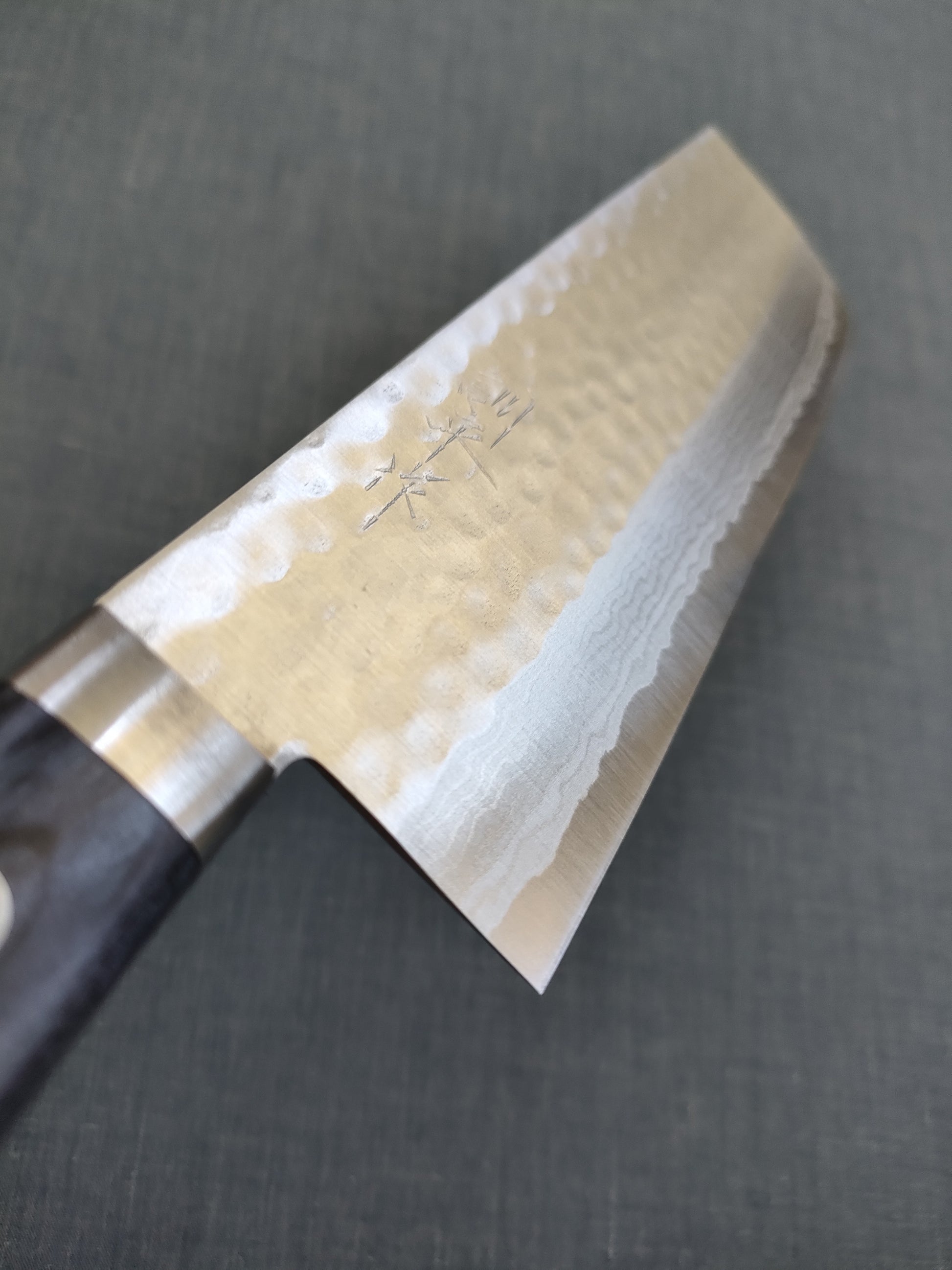Masutani | Kokuryu | Nakiri 170mm | VG10 Damascus | Blue Pakka