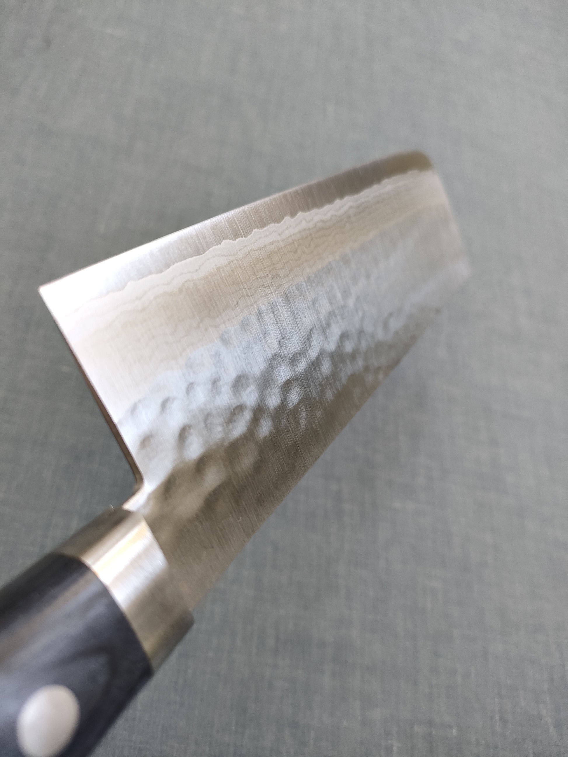 Masutani | Kokuryu | Nakiri 170mm | VG10 Damascus | Blue Pakka