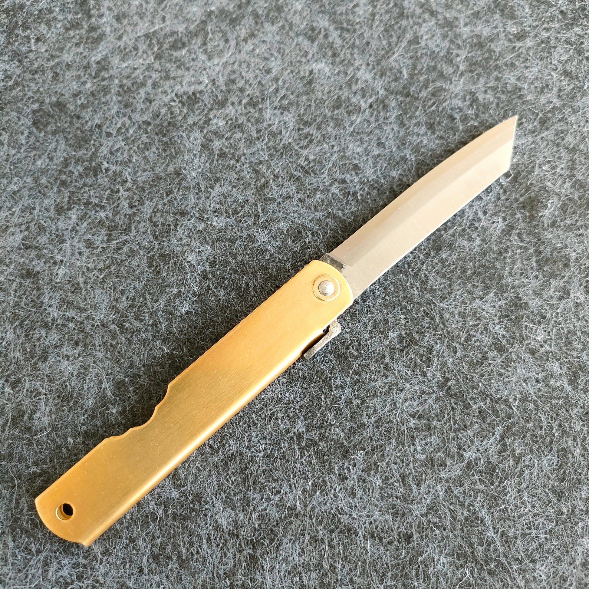 Higonokami  60mm (S) | Aogami 2 | Brass