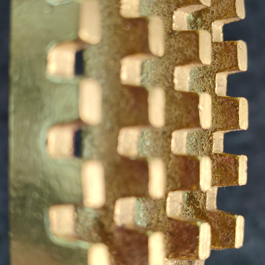 Fish Scaler Brass | WithKnives |Dunedin