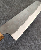 Yosimitu Kajiya Bunka 165mm Shirogami 2 Oak handle
