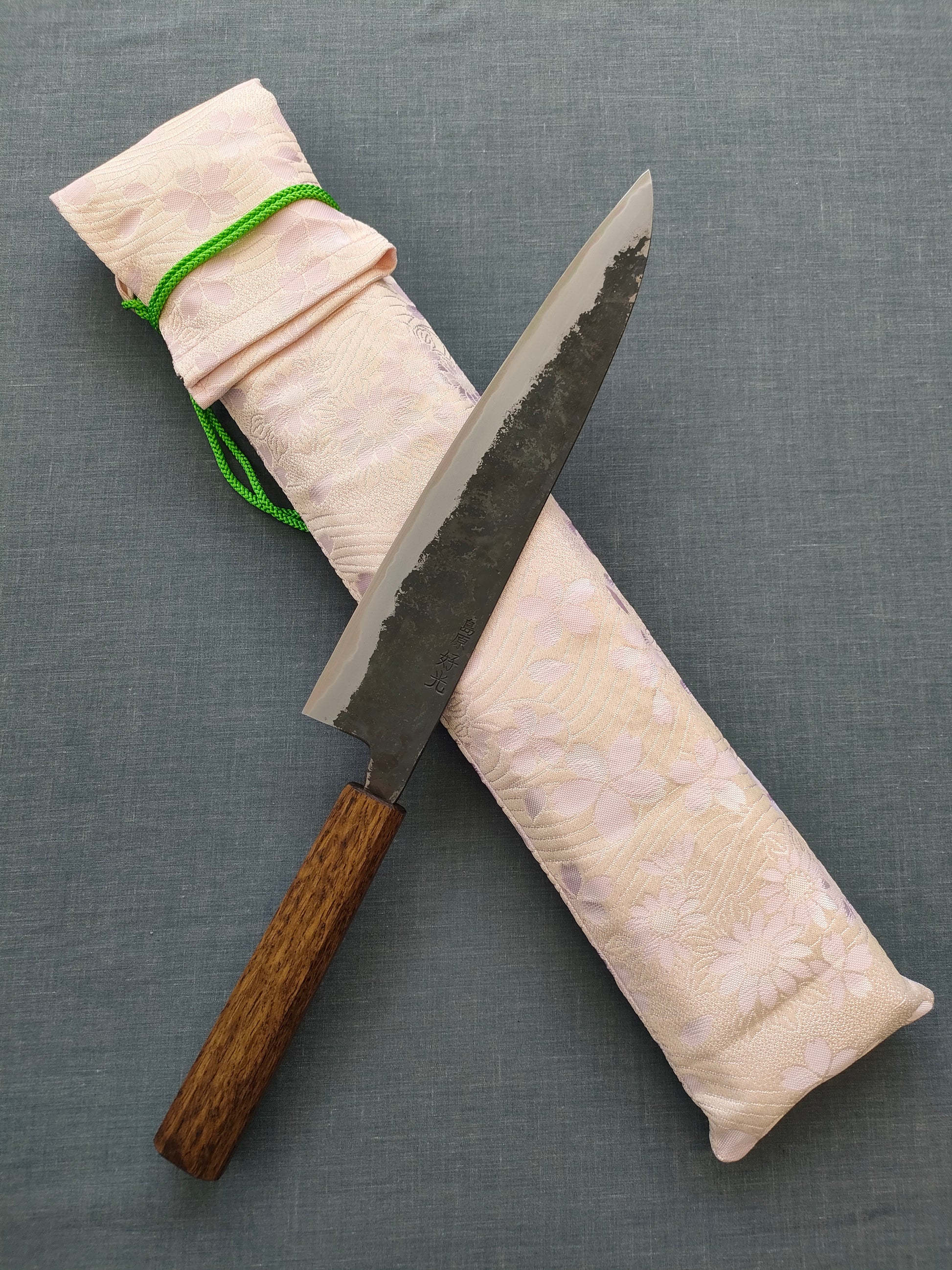 Yosimitu Kajiya | Gyuto 240mm | Shirogami 2 | Dark Oak