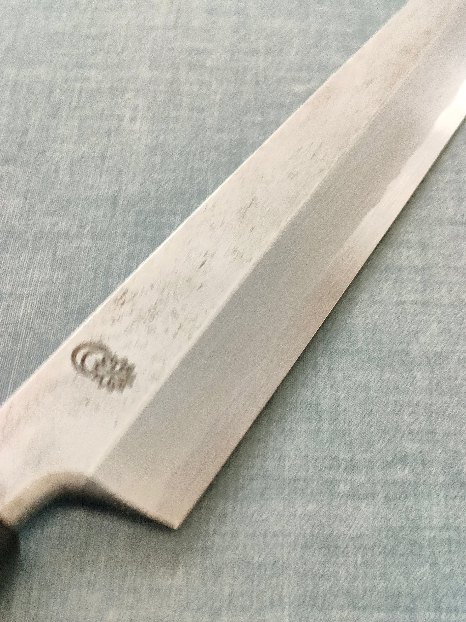 Sakai Kikumori | Kikuzuki Rin | Yanagiba 240mm | Horn Magnolia