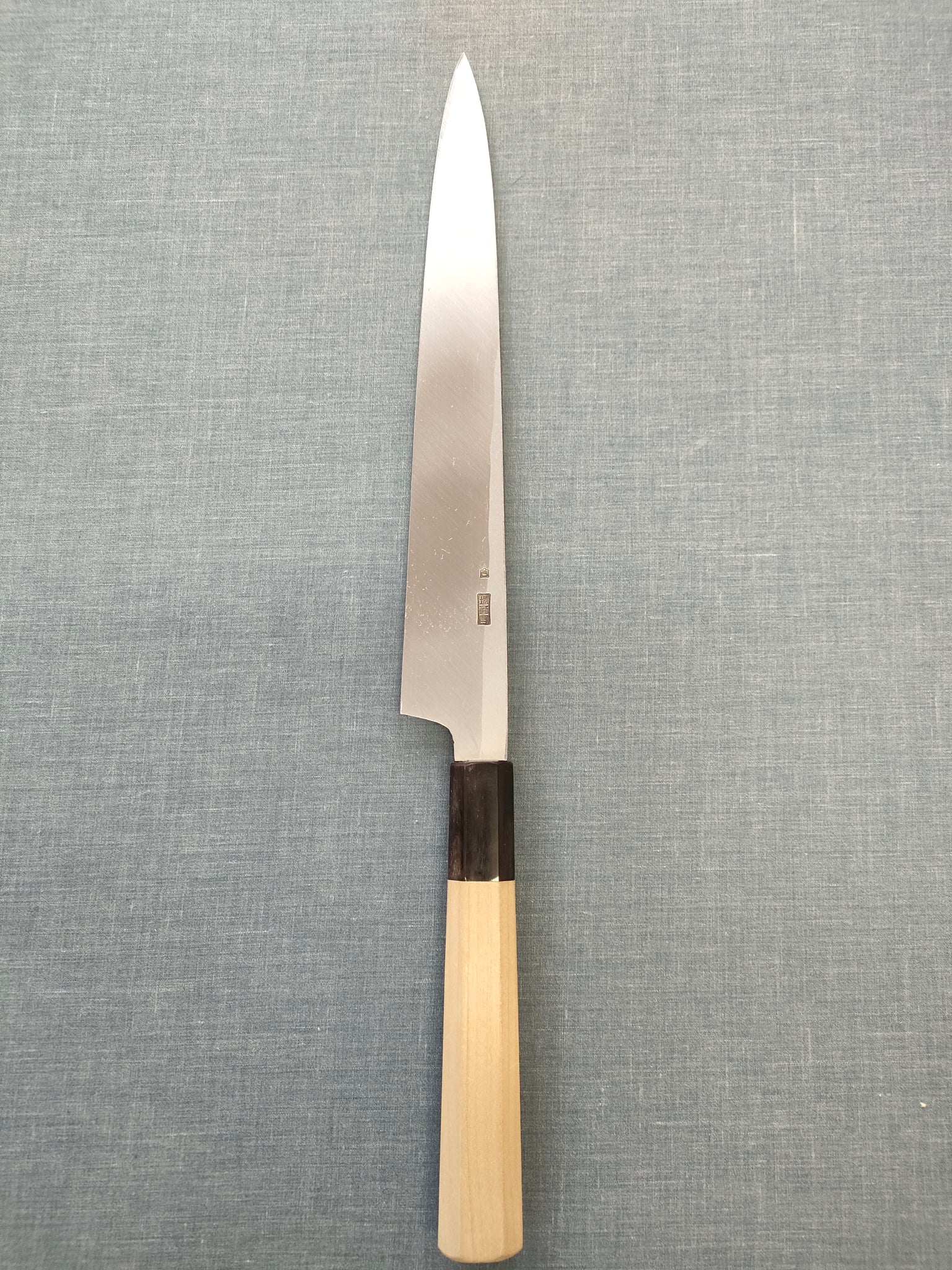 Sakai Kikumori Kikuzuki Kuro Yanagiba 240mm