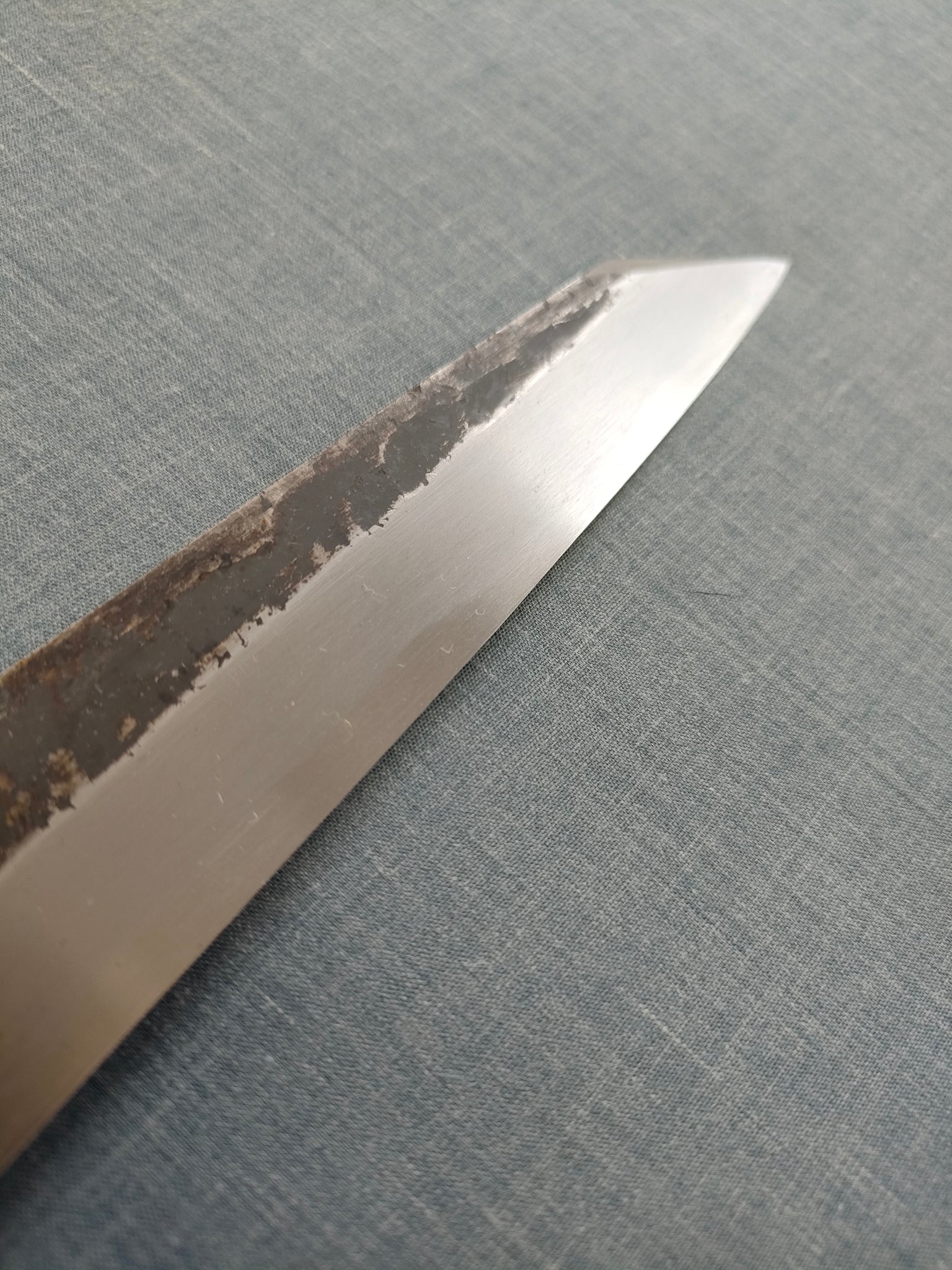 Sakai Kikumori Kikuzuki Kuro Kiritsuke Yanagiba 270mm