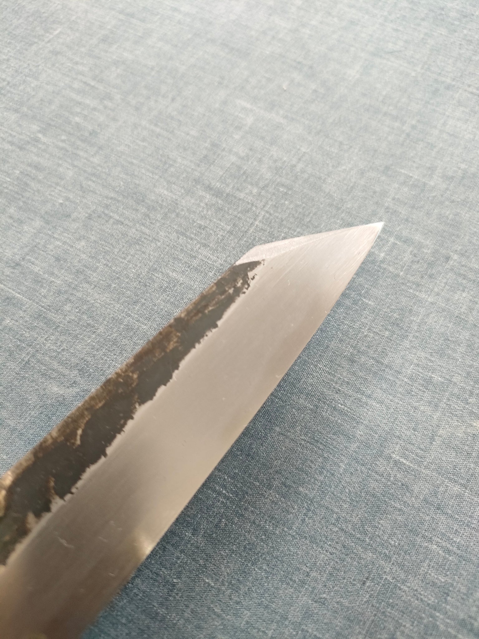 Sakai Kikumori Kikuzuki Kuro Kiritsuke Yanagiba 270mm