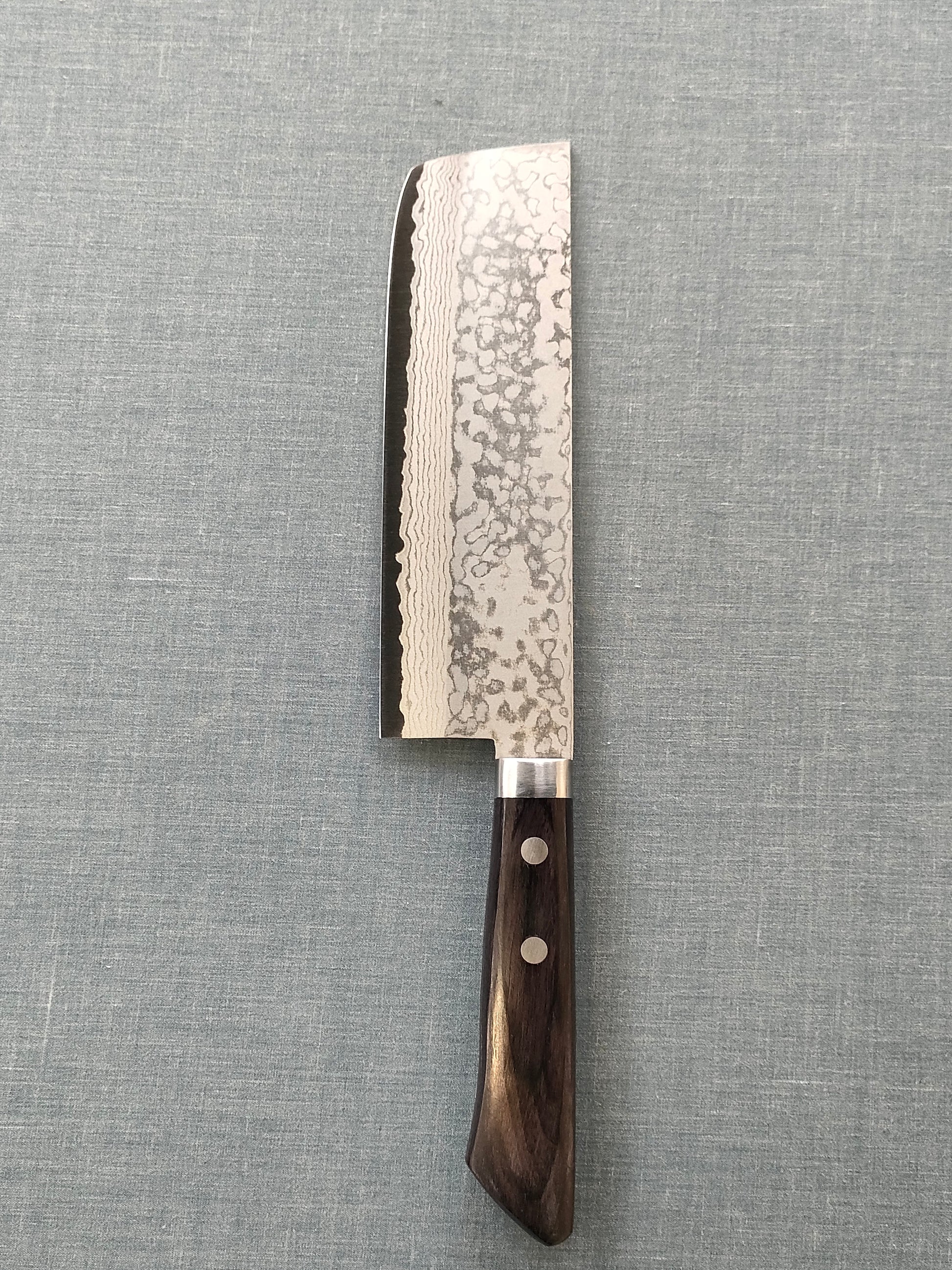 Masutani | Damascus | Nakiri 170mm | VG10 | Black Pakka