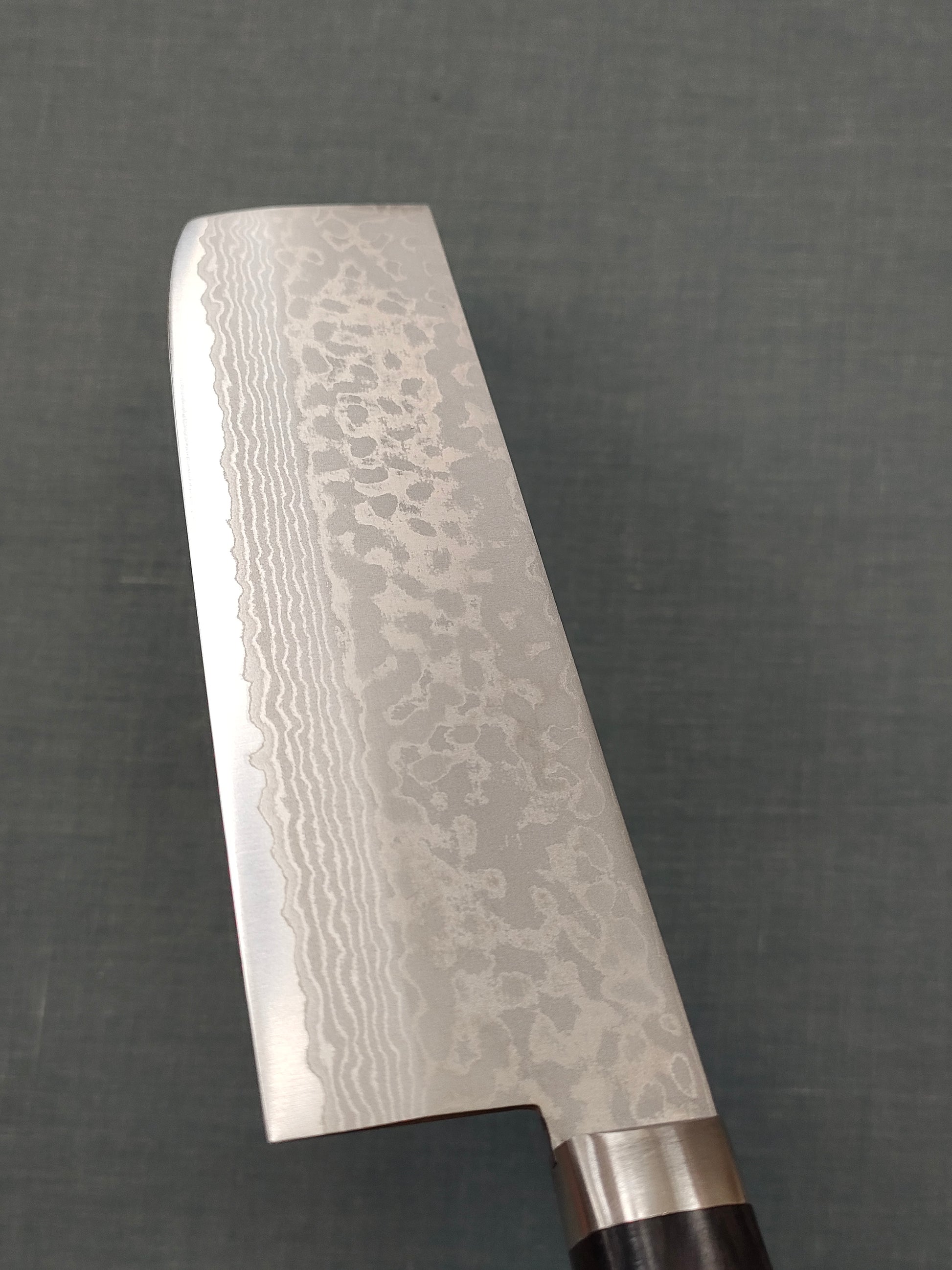 Masutani | Damascus | Nakiri 170mm | VG10 | Black Pakka
