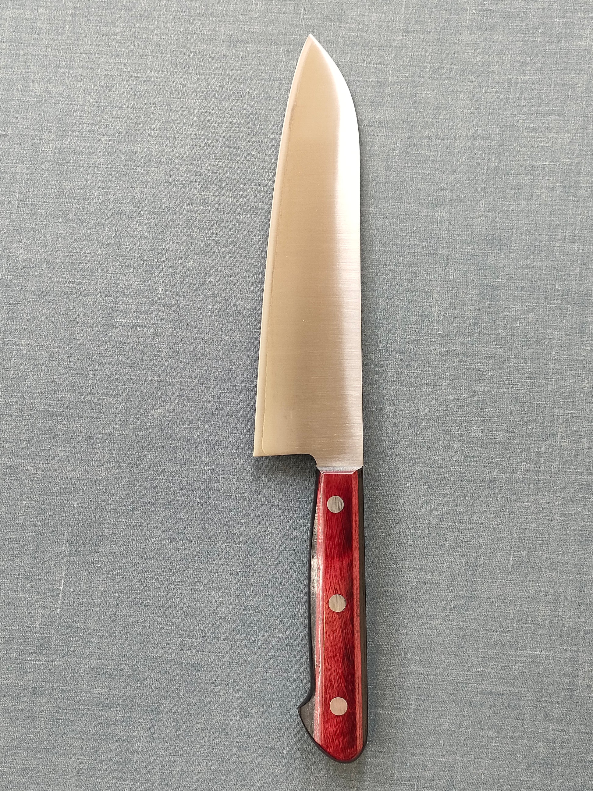 Tsunehisa | SLD | Santoku 180mm | Red Pakka