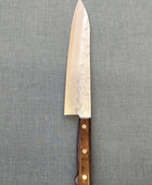 Tsunehisa Gyuto 210mm Ginsan 3 Brown handle