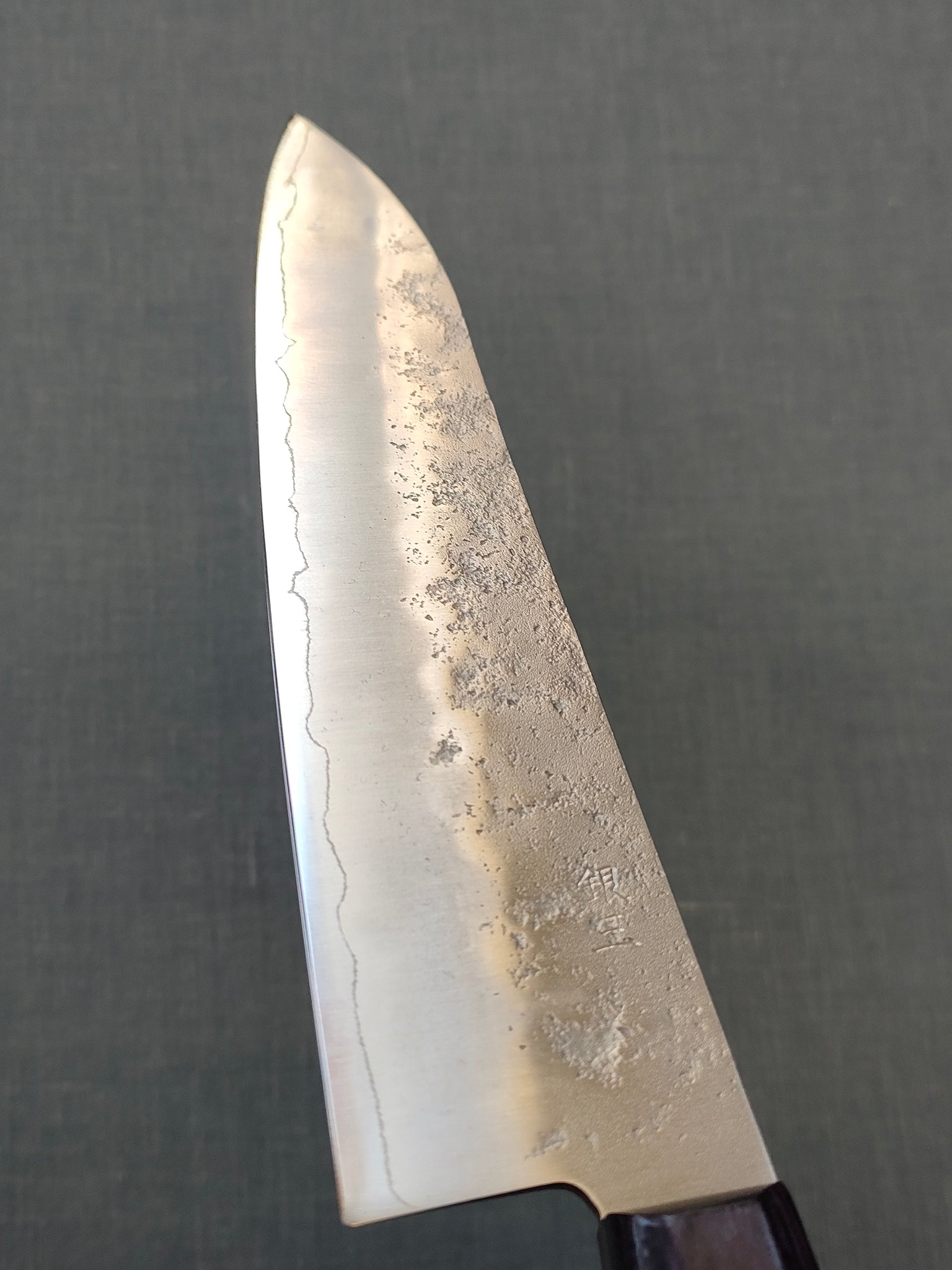 Tsunehisa Gyuto 210mm Ginsan 3 Purple handle