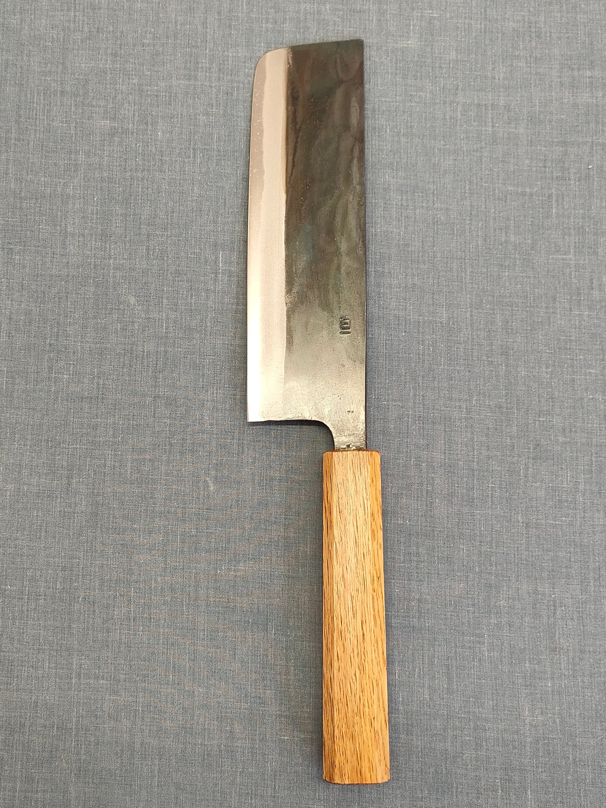 Tosa Tsukasa | Nakiri 165mm | Shirogami 1 | Oak