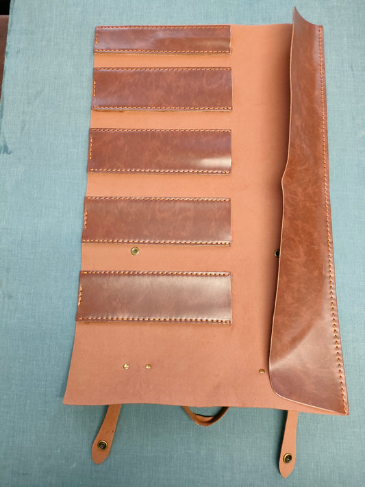 Knife Roll | Leather