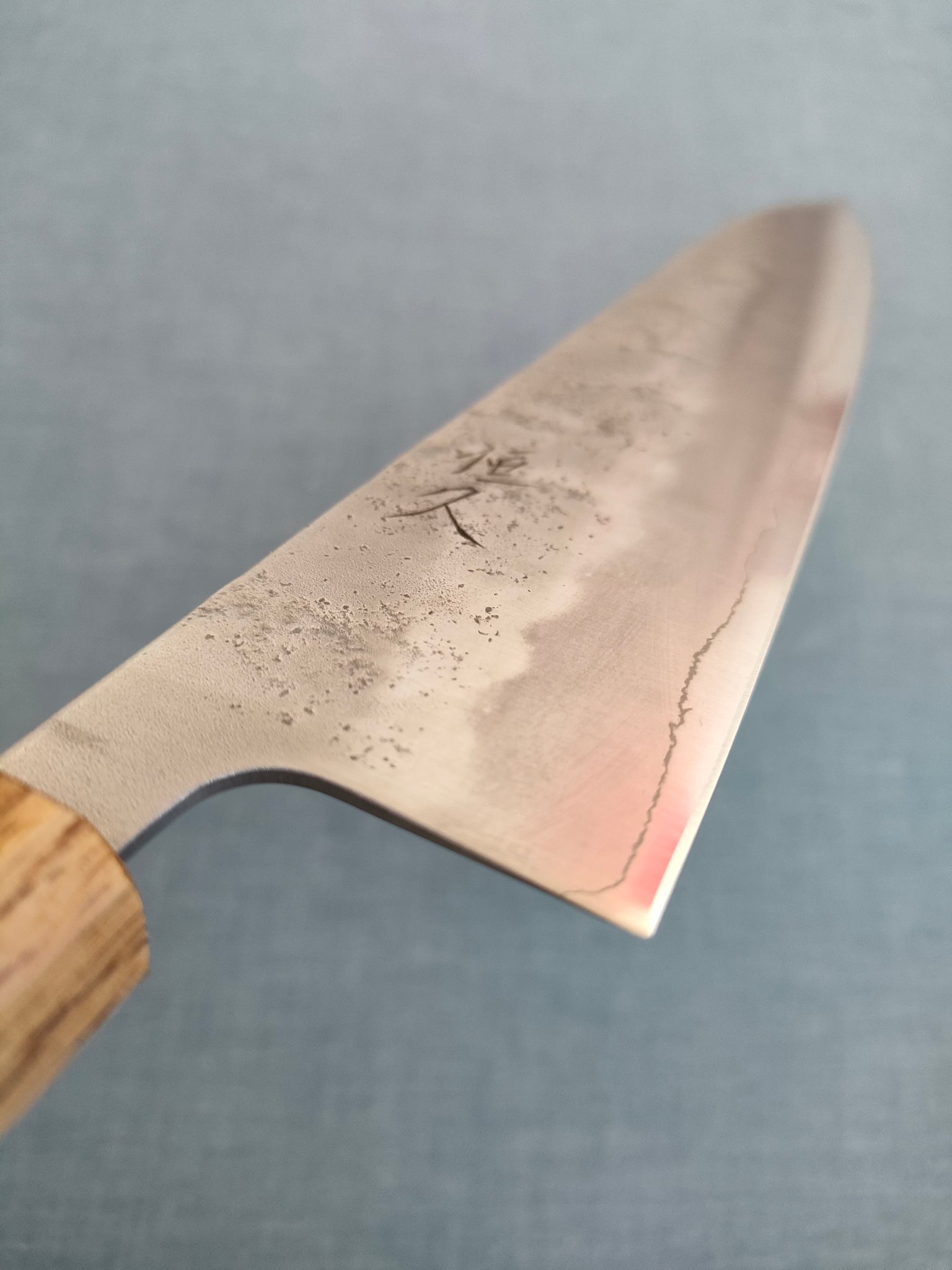 Tsunehisa  Gyuto 240mm Ginsan 3 Oak