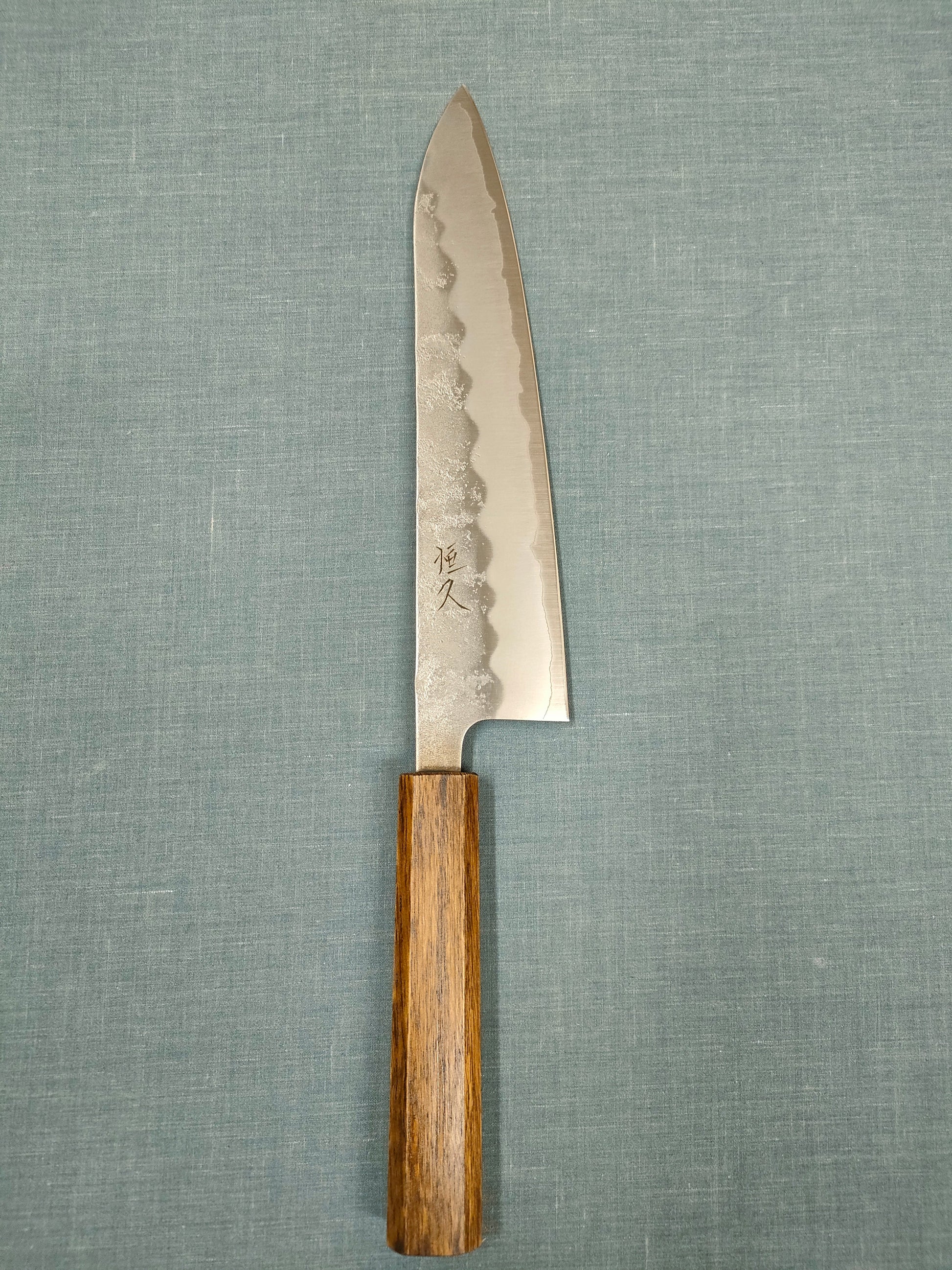 Tsunehisa | Nashiji | Gyuto 210mm | Ginsan 3 | Dark Oak