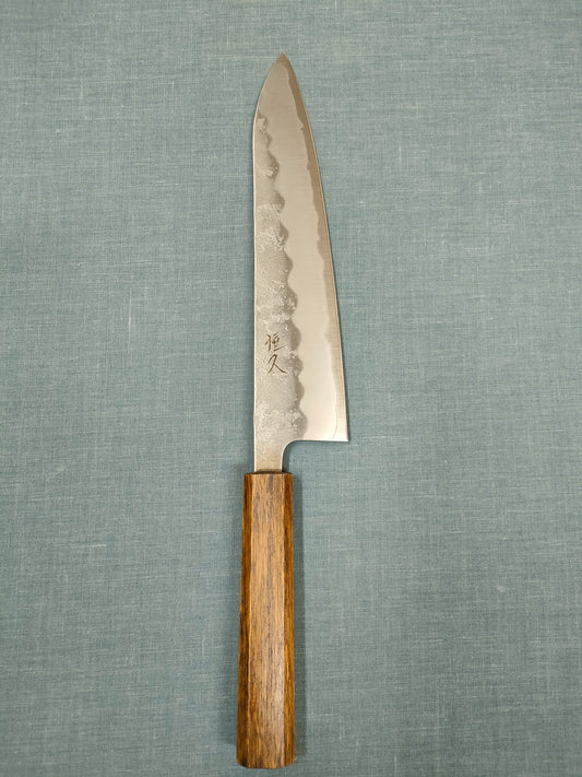 Tsunehisa Gyuto 210mm Ginsan 3 Dark Oak