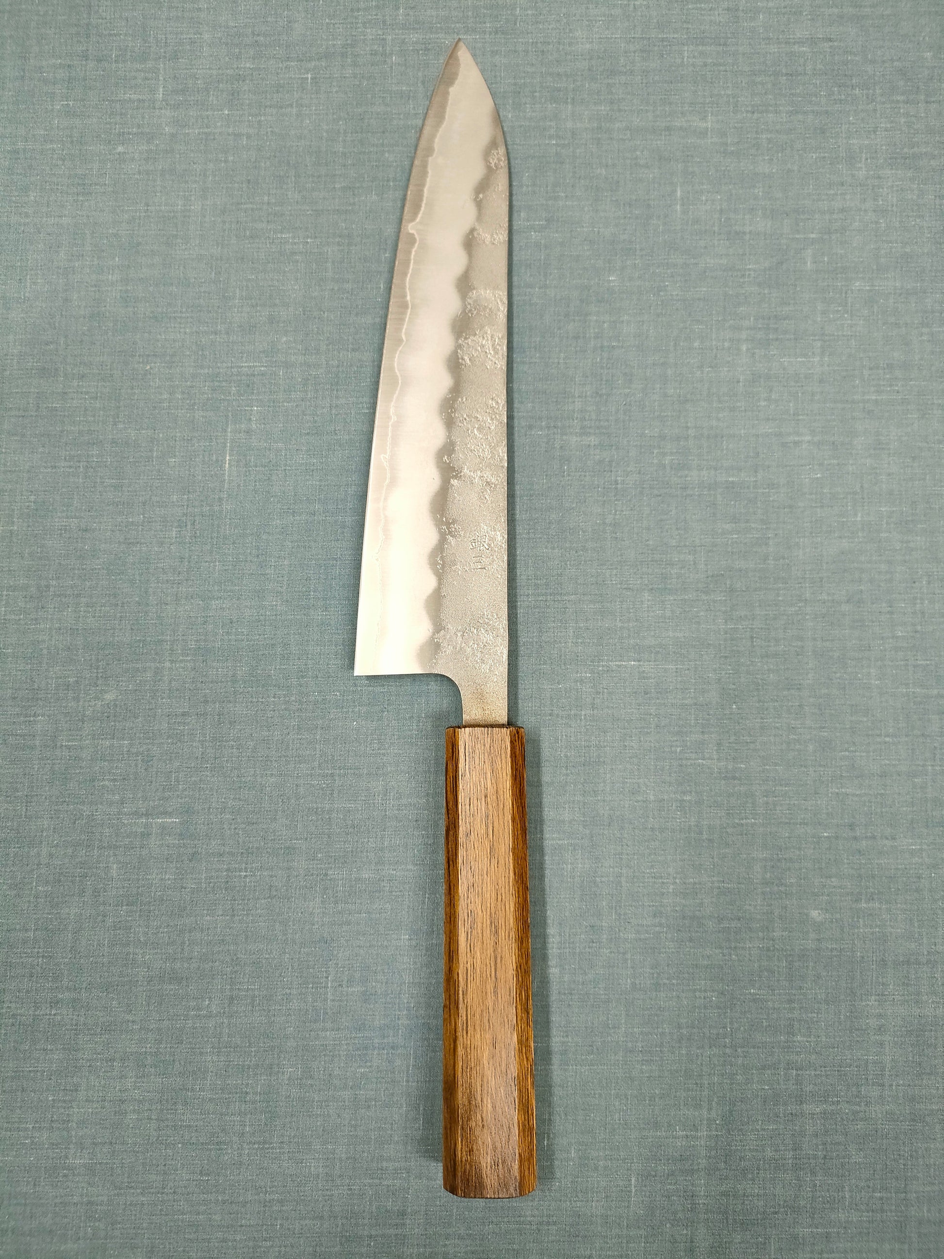Tsunehisa | Nashiji | Gyuto 210mm | Ginsan 3 | Dark Oak