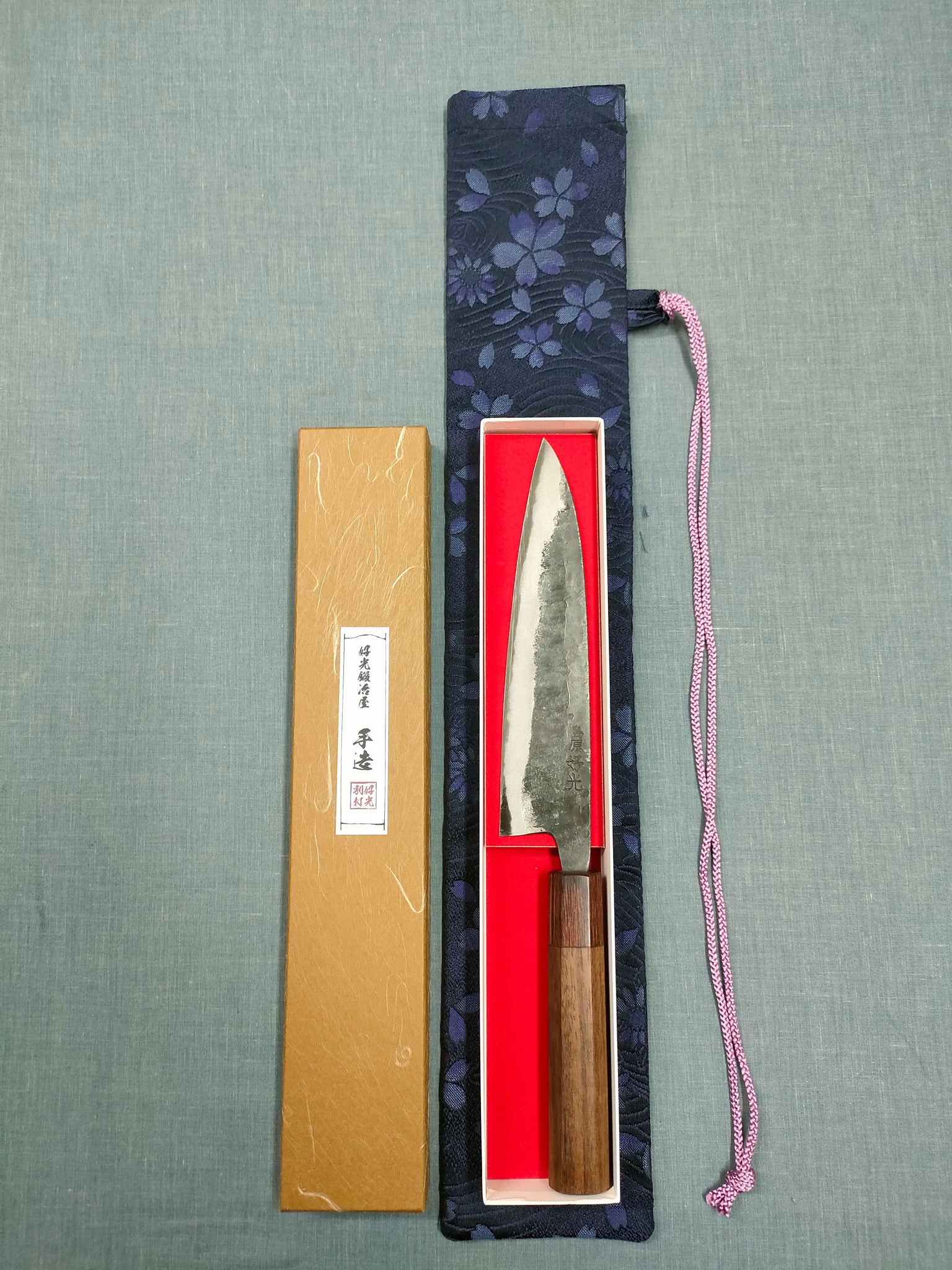 Yosimitu Kajiya Gyuto 180mm Shirogami 2