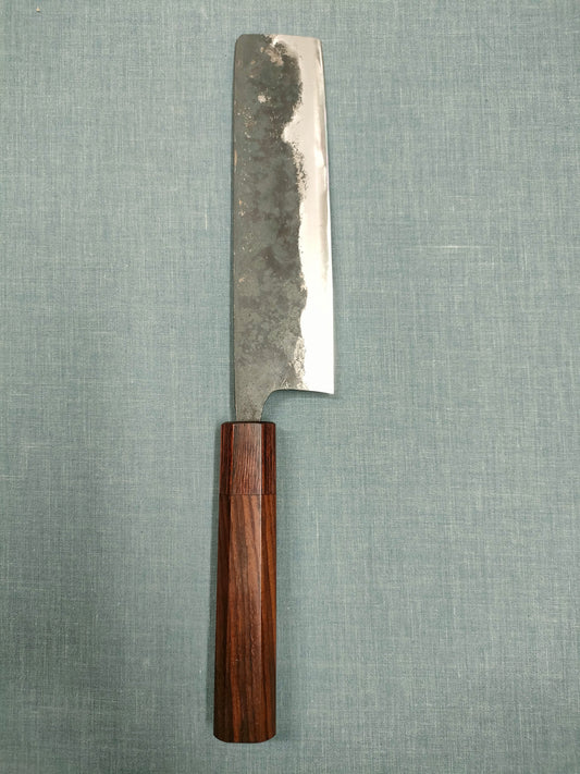 Yosimitu Kajiya Nakiri 160mm Shirogami 2 Rosewood