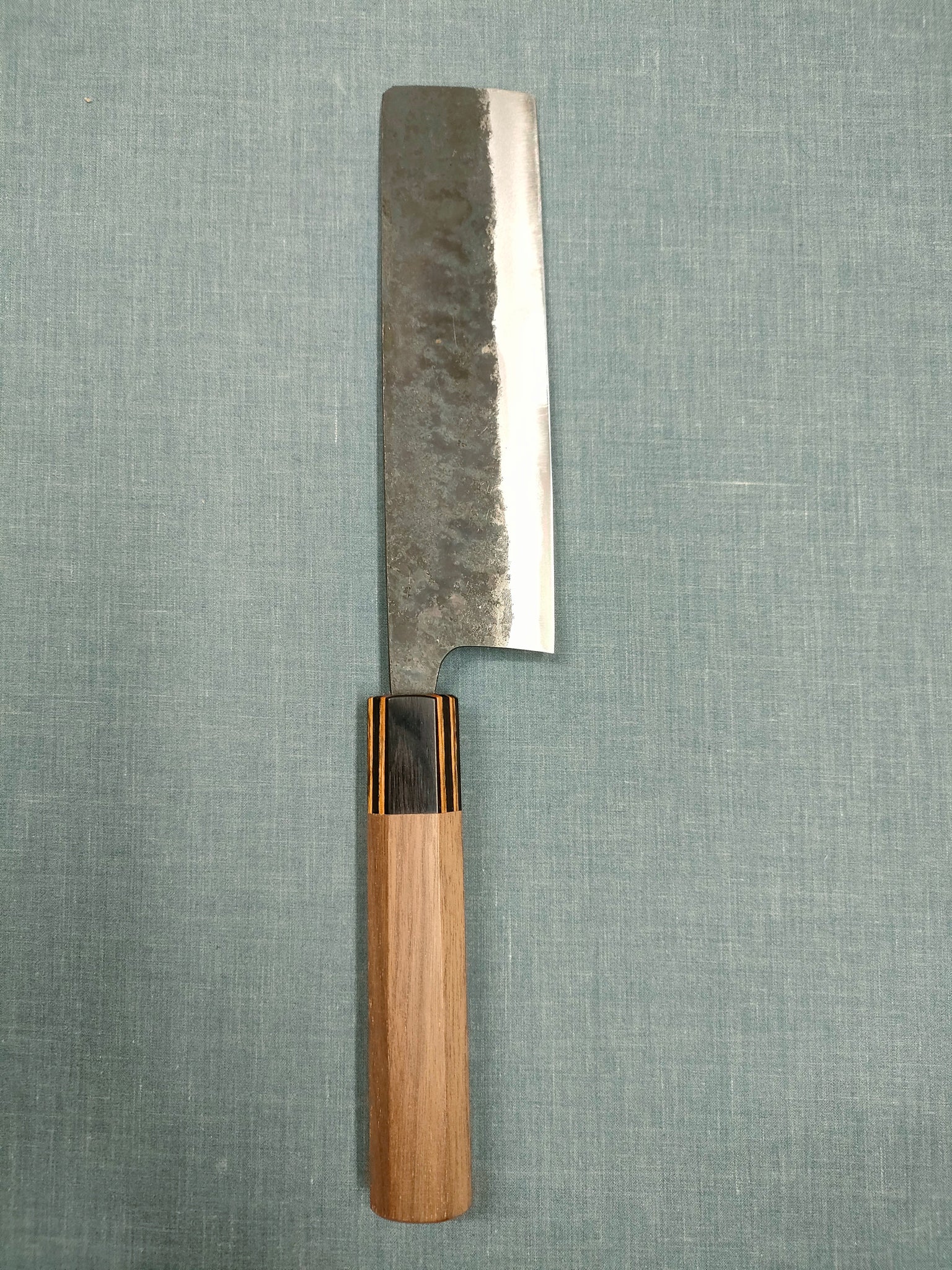 Yosimitu Kajiya Nakiri 160mm Shirogami 2 Walnut