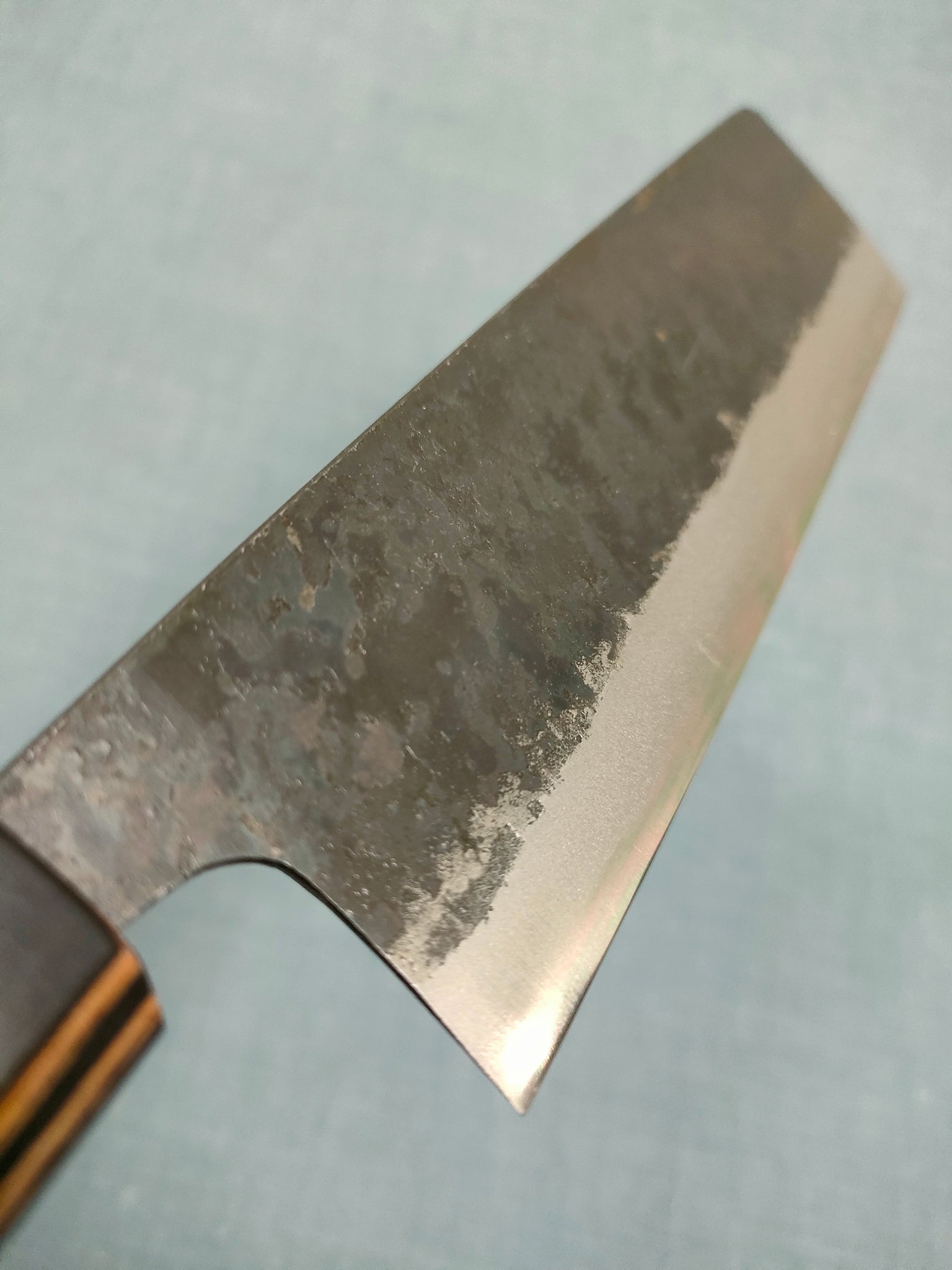 Yosimitu Kajiya Nakiri 160mm Shirogami 2 Walnut