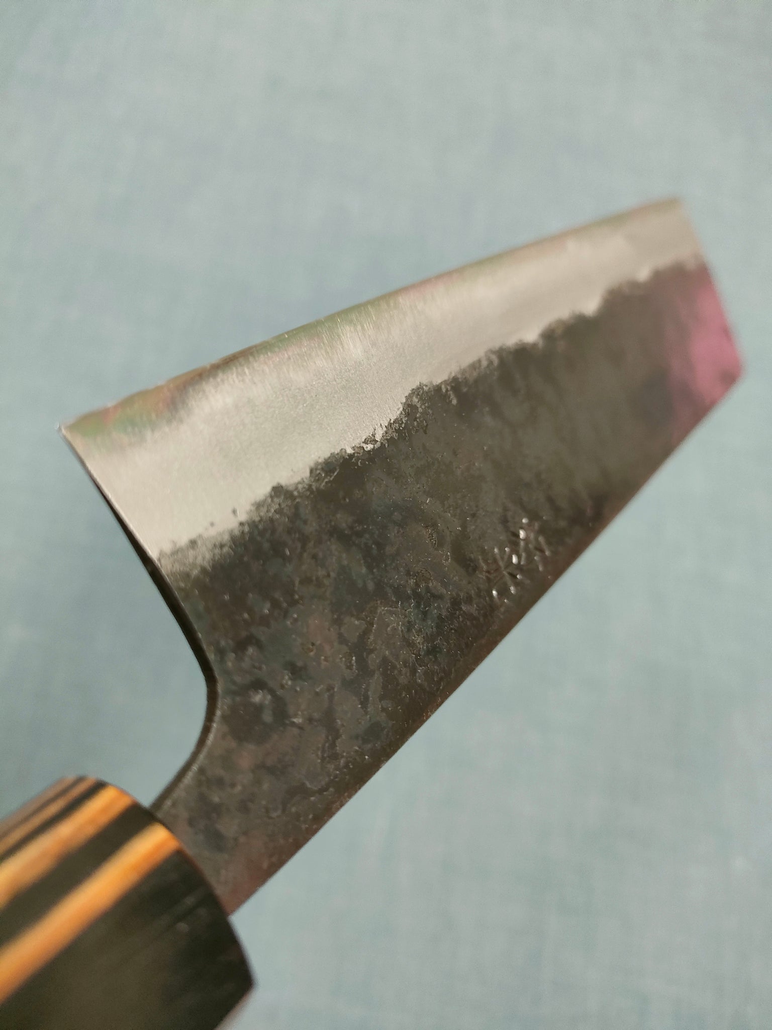 Yosimitu Kajiya Nakiri 160mm Shirogami 2 Walnut