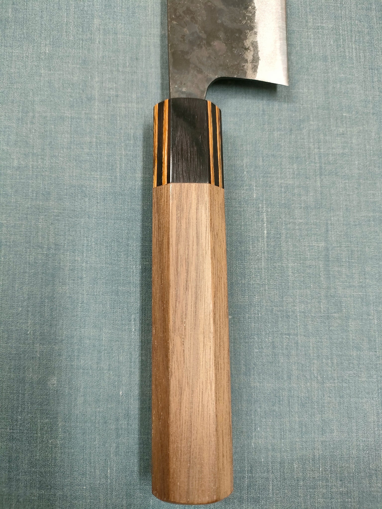 Yosimitu Kajiya Nakiri 160mm Shirogami 2 Walnut