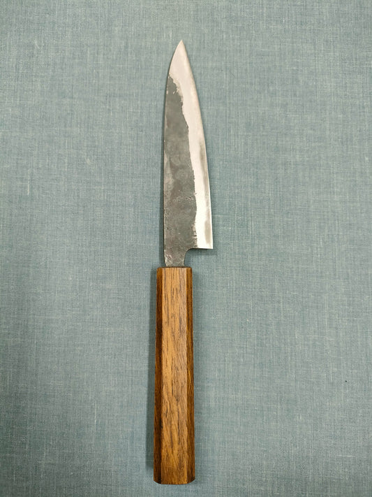 Yosimitu Kajiya Petty 130mm Shirogami 2 Dark Oak