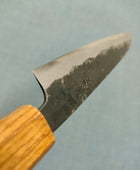 Yosimitu Kajiya Petty 135mm Shirogami 2 Oak Yaki