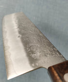 Tsunehisa | Nashiji | Nakiri 165mm | Ginsan 3 | Brown Handle