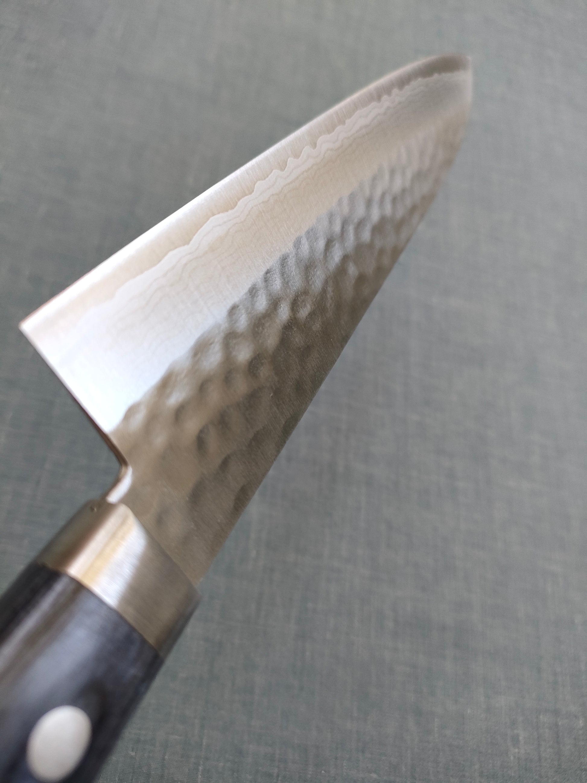 Masutani | Kokuryu | Gyuto 180mm | VG10 Damascus | Blue Pakka