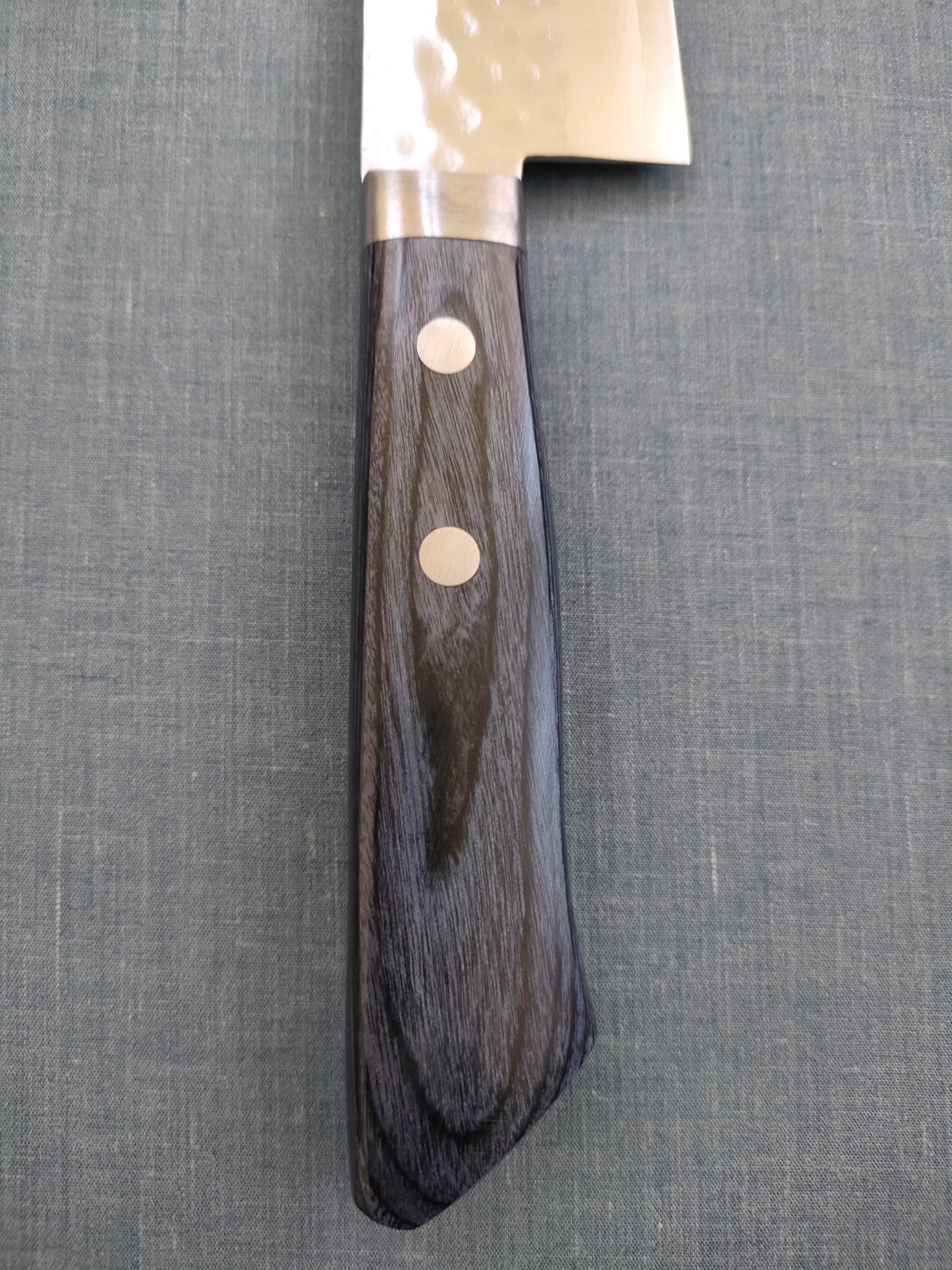 Masutani | Kokuryu | Gyuto 180mm | VG10 Damascus | Blue Pakka