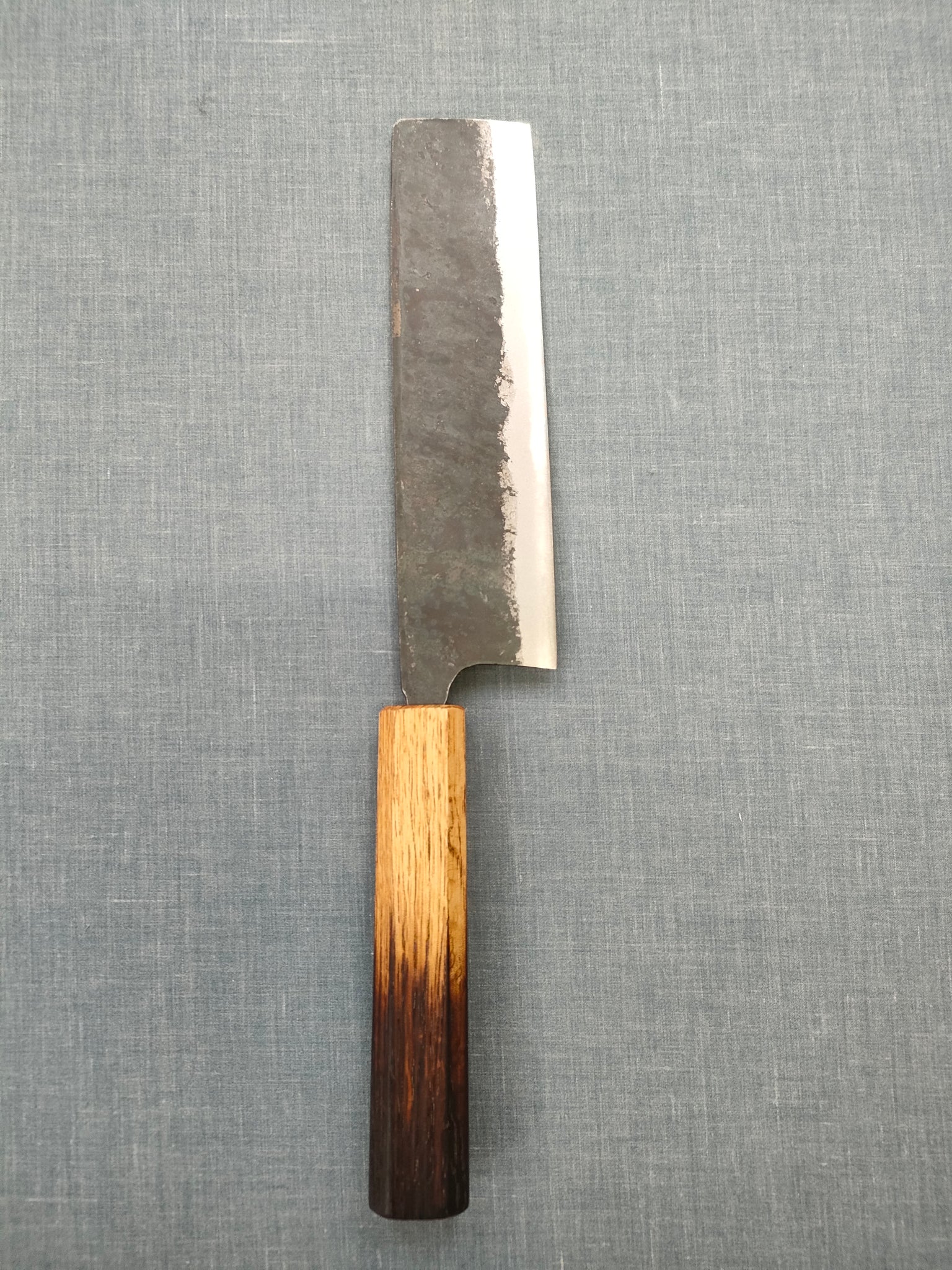 Yosimitu Kajiya |  Nakiri 160mm | Shirogami 2 | Oak Yaki