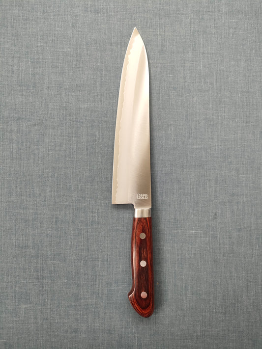 Tsunehisa | Gyuto 210mm | VG1 | Brown Pakka