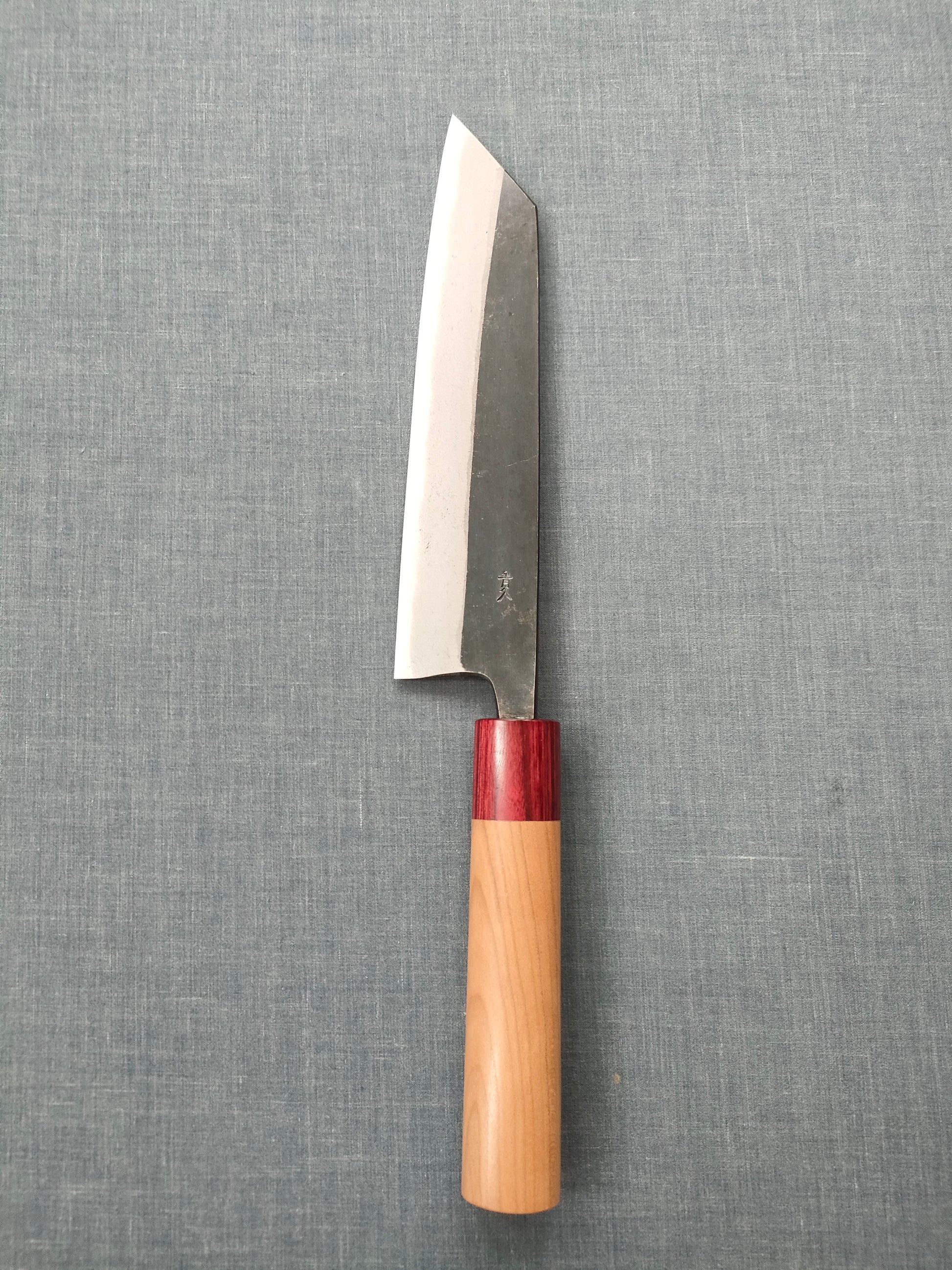 Muneishi | Kurouchi | Bunka 180mm | Aogami 2 | Cherry