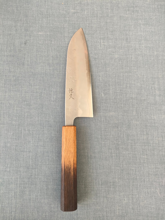 Tsunehisa | Santoku 165mm | Ginsan 3 | Oak Yaki