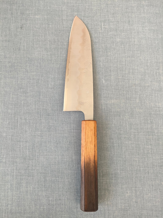 Tsunehisa | Santoku 165mm | Ginsan 3 | Oak Yaki