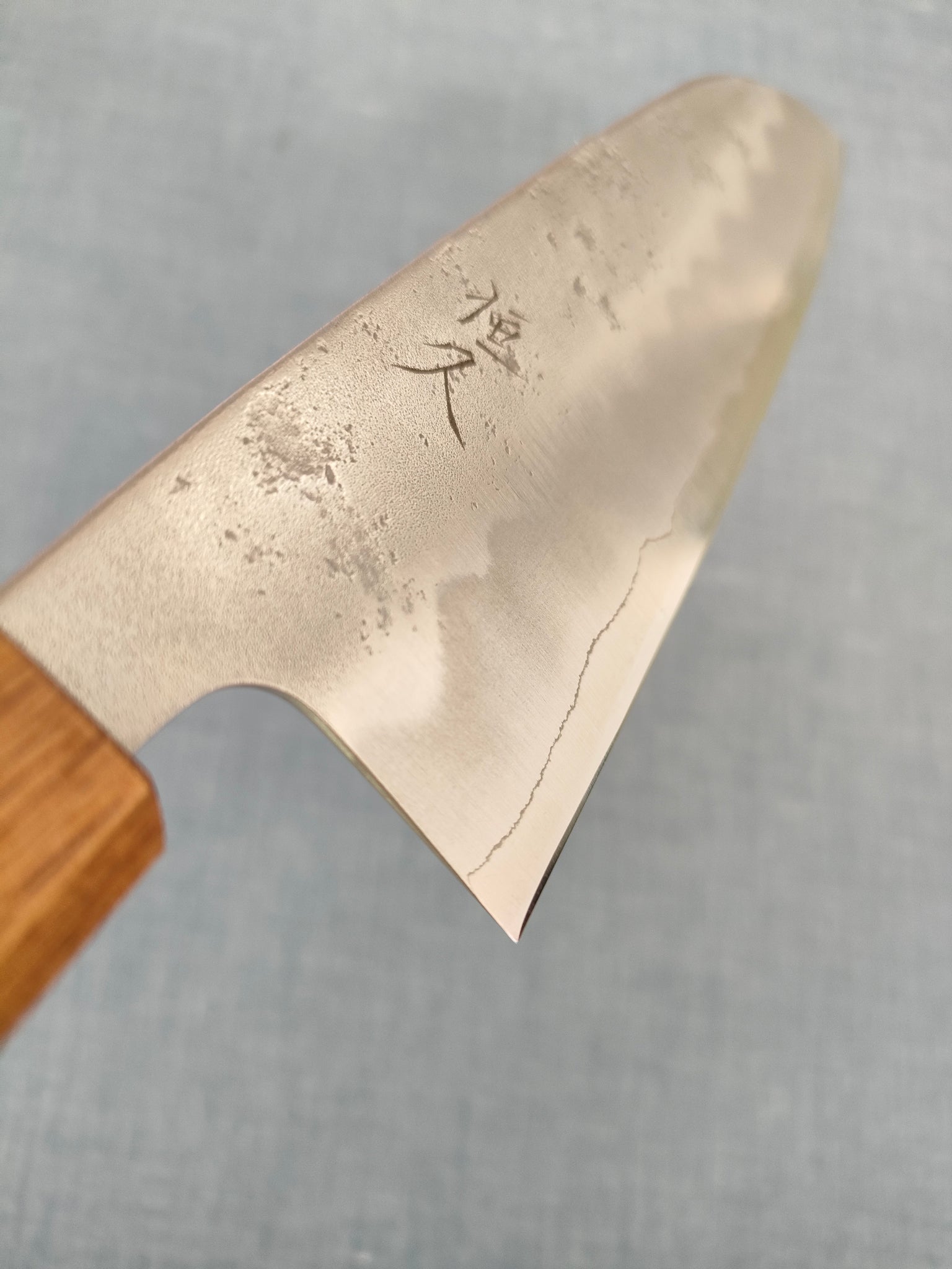 Tsunehisa | Santoku 165mm | Ginsan 3 | Oak Yaki