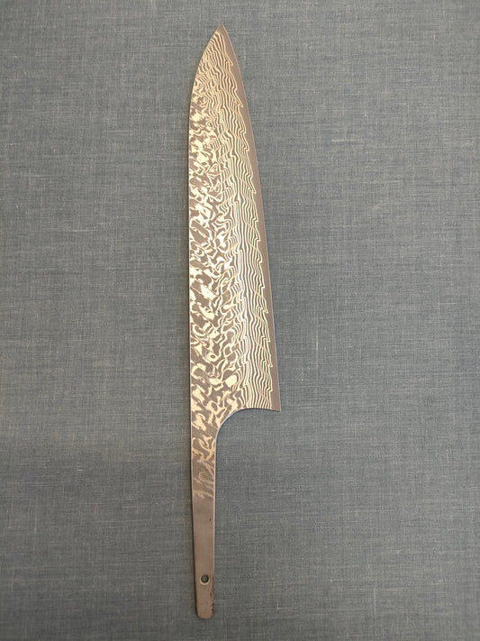 Kato Uchihamono Gyuto 210mm SG2 Damascus No Handle