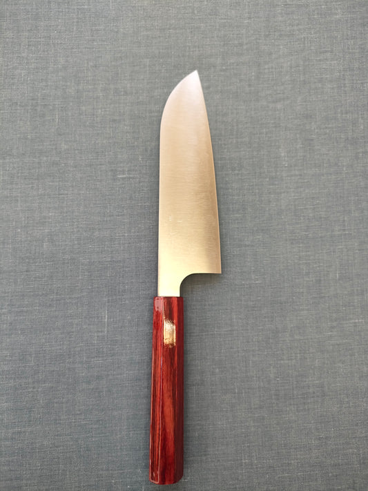 Kei Kobayashi Santoku 170mm SG2 Red