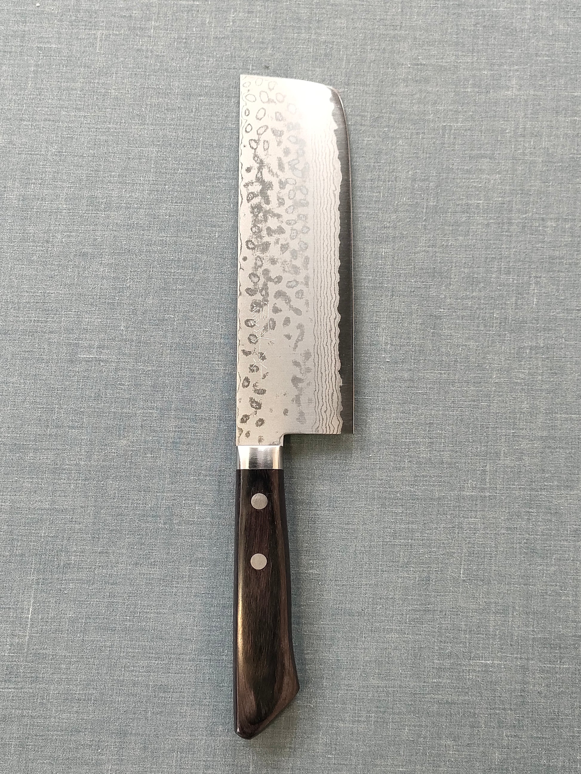 Masutani | Damascus | Nakiri 170mm | VG10 | Black Pakka